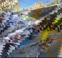 זירת התאונה בבני ברק