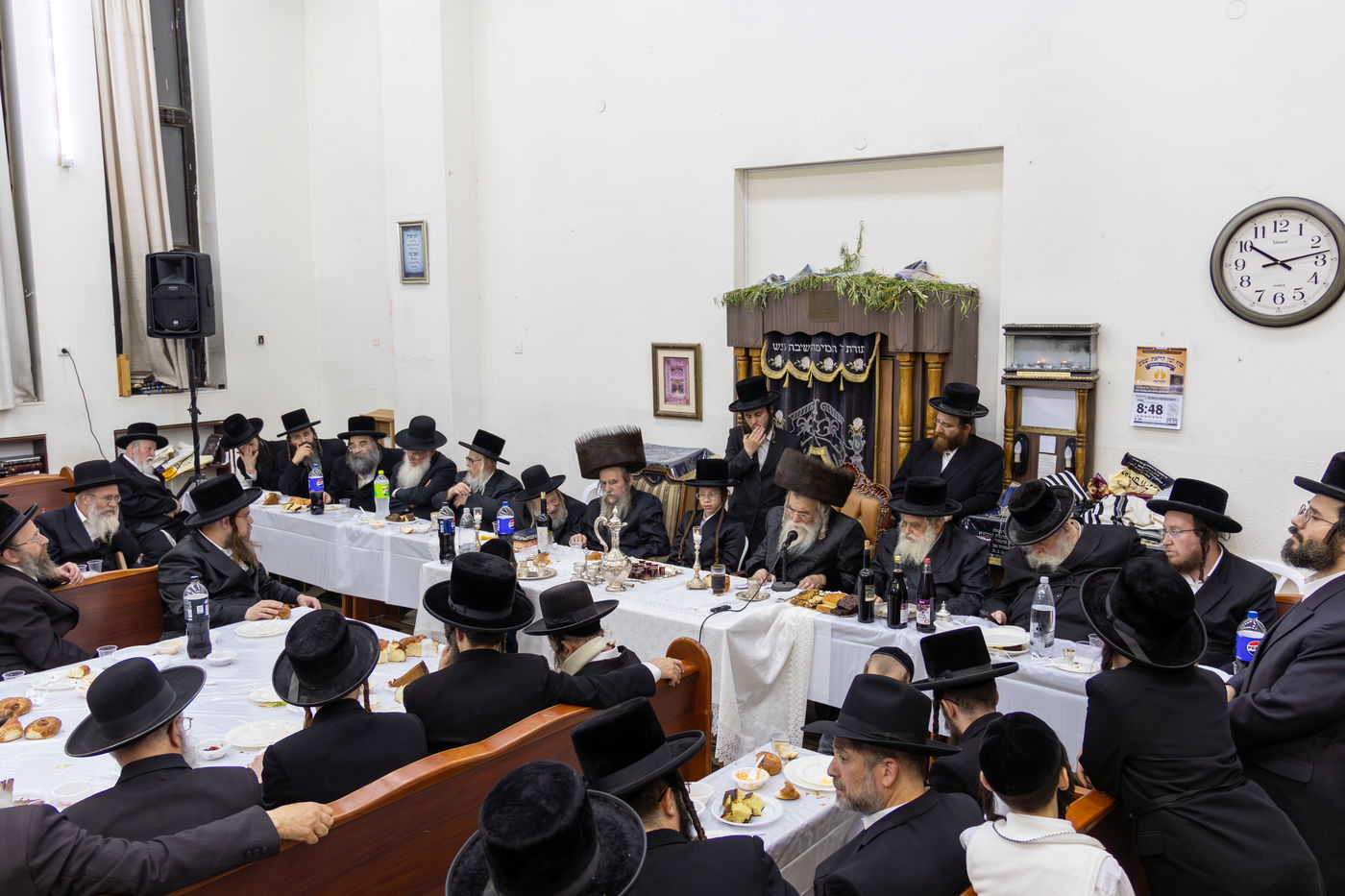 שמחת בר המצווה לנכד האדמו"ר משידלובצא