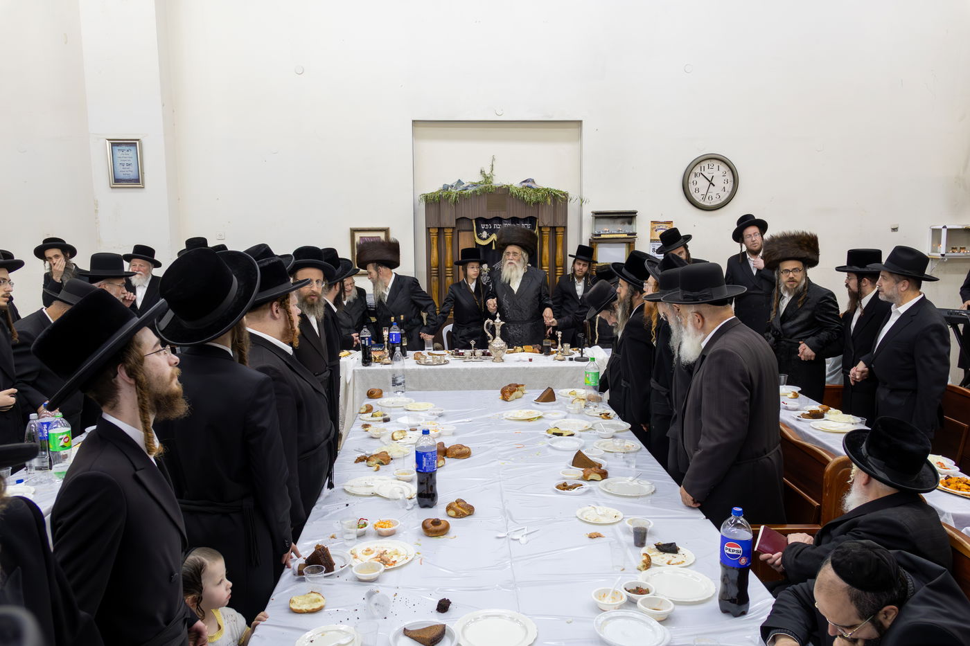 שמחת בר המצווה לנכד האדמו"ר משידלובצא