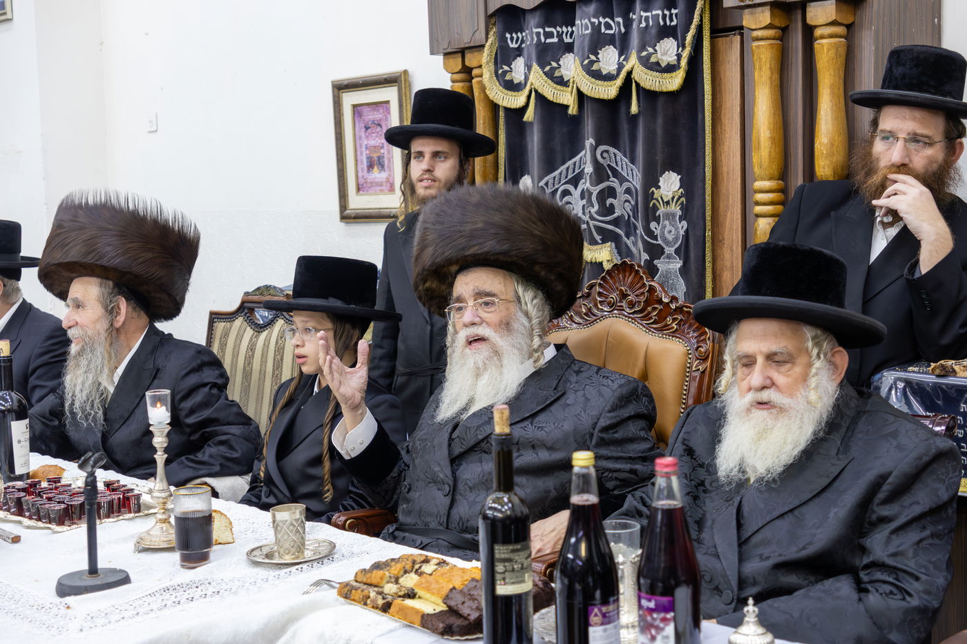 שמחת בר המצווה לנכד האדמו"ר משידלובצא