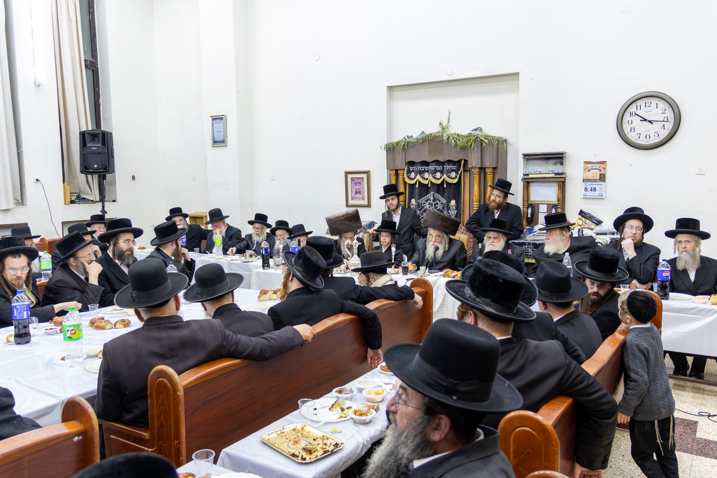 שמחת בר המצווה לנכד האדמו"ר משידלובצא