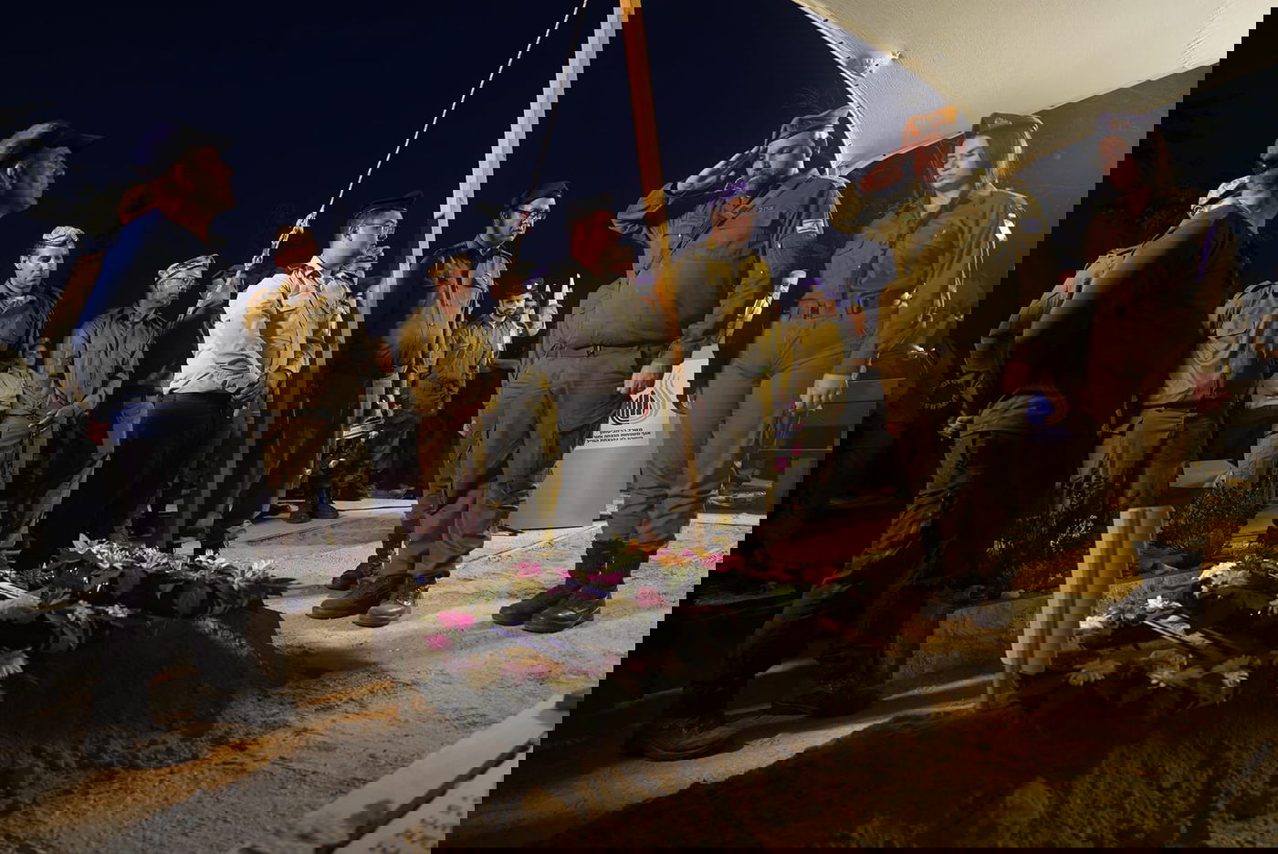 הלוויתו של טל חיימי ז״ל בקיבוץ ניר יצחק