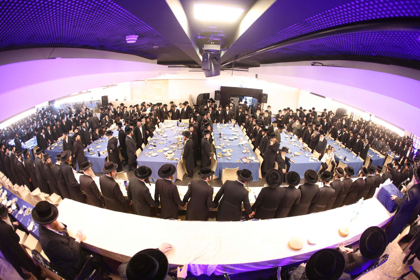 מעמד הכתרת 70 דיינים ומורי הוראה בירושלים