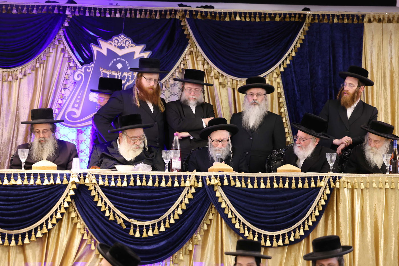 מעמד הכתרת 70 דיינים ומורי הוראה בירושלים