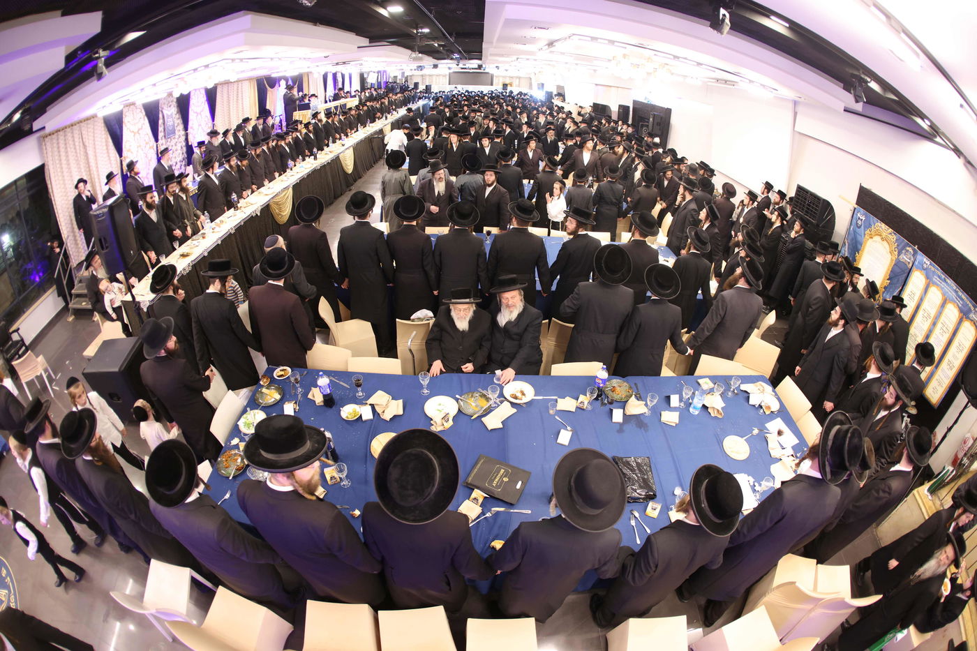 מעמד הכתרת 70 דיינים ומורי הוראה בירושלים