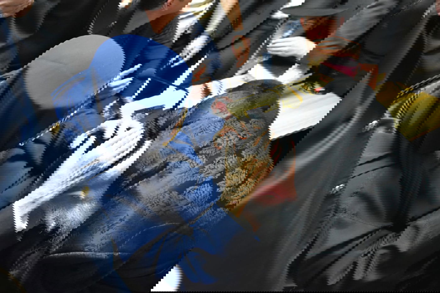 ניחום אבלים אצל הגרי"ד גרוסמן