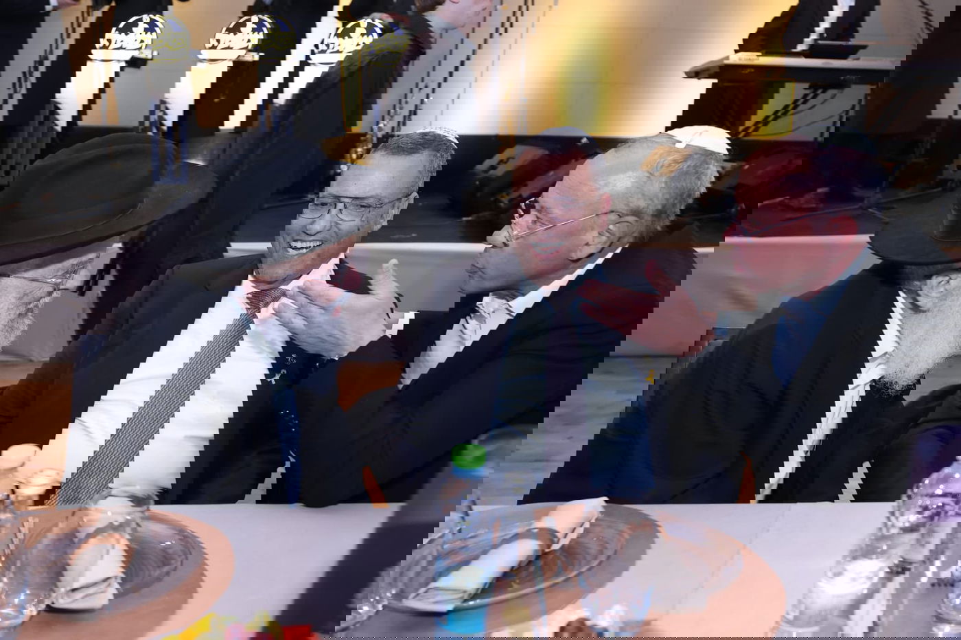 ראש העיר ירושלים ערך שבע ברכות לבתו, כולם הגיעו לברך • צפו בגלריה