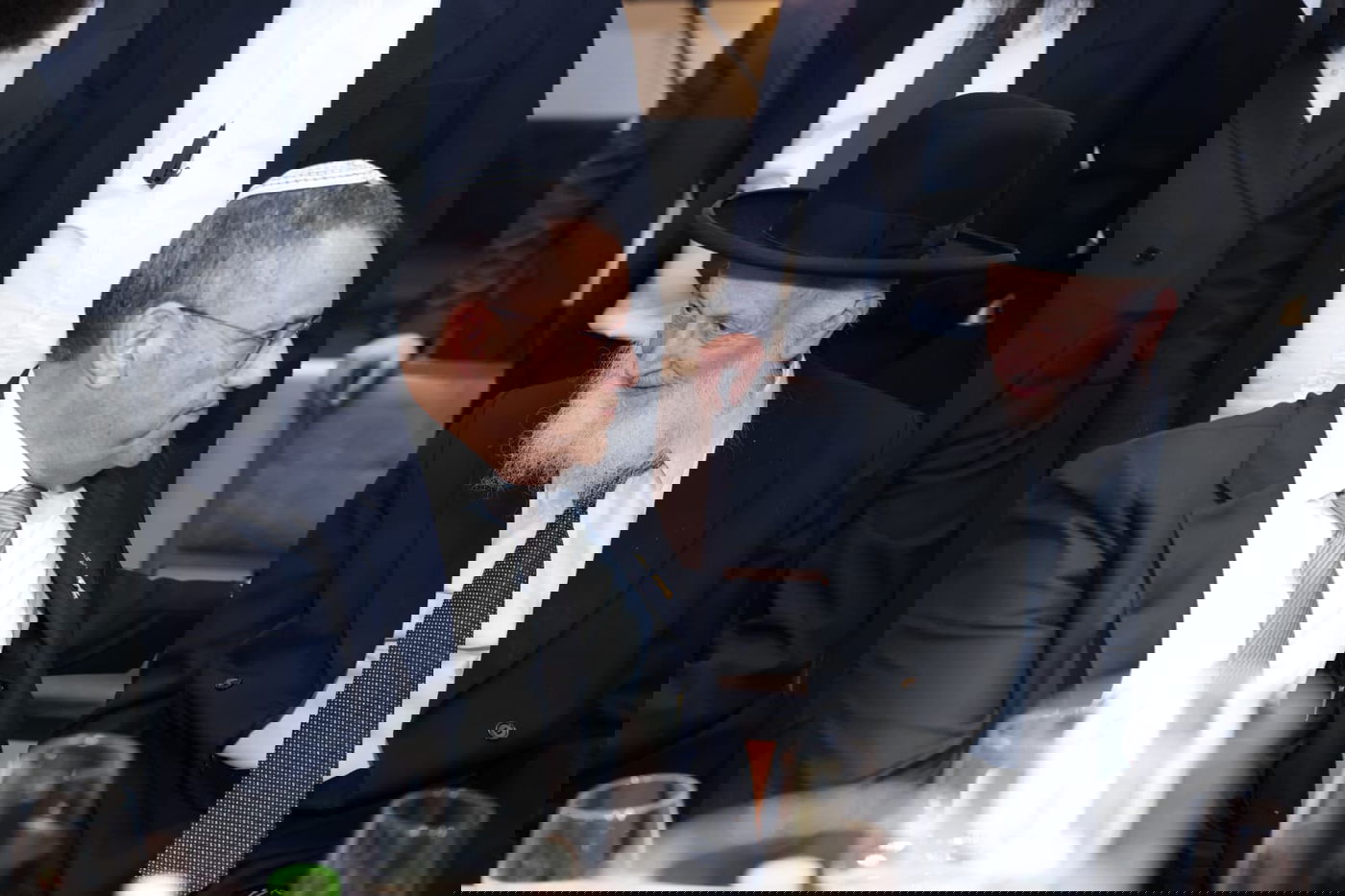 ראש העיר ירושלים ערך שבע ברכות לבתו, כולם הגיעו לברך • צפו בגלריה