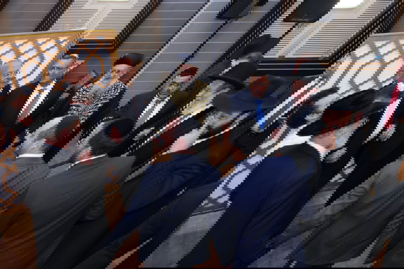 ראש העיר ירושלים ערך שבע ברכות לבתו, כולם הגיעו לברך • צפו בגלריה