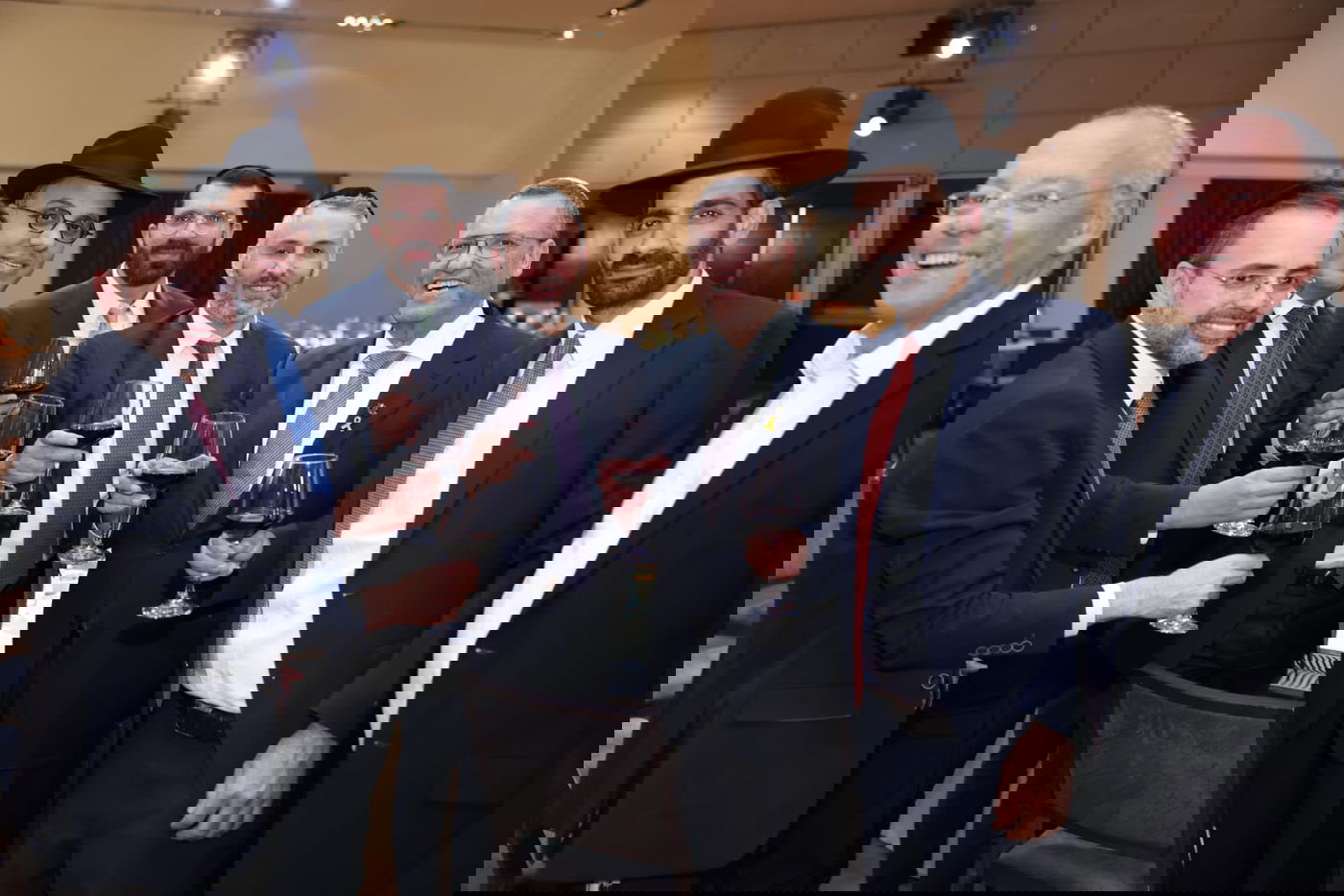 ראש העיר ירושלים ערך שבע ברכות לבתו, כולם הגיעו לברך • צפו בגלריה