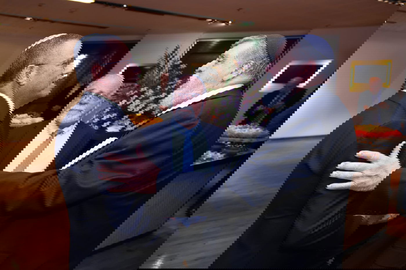 ראש העיר ירושלים ערך שבע ברכות לבתו, כולם הגיעו לברך • צפו בגלריה