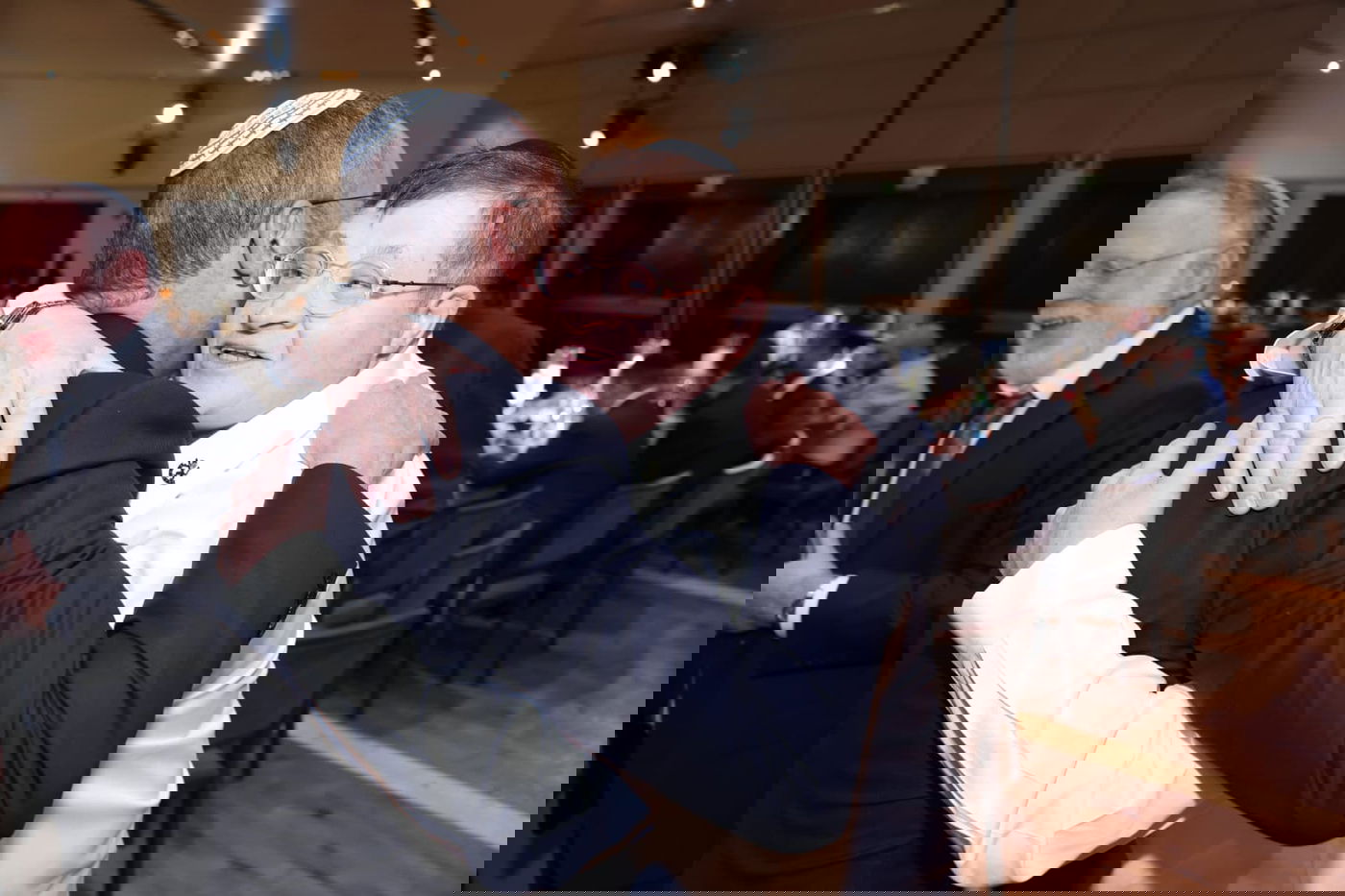 ראש העיר ירושלים ערך שבע ברכות לבתו, כולם הגיעו לברך • צפו בגלריה