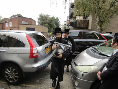 הרה"ג ר' דוד רוקח בביקור בלונדון