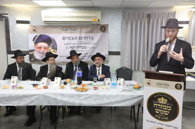 12 שנים למרן זי"ע | תושבי בית שמש התכנסו לסעודת הילולא רבתי