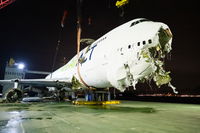 חילוץ המטוס מתוך הים