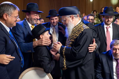 יועץ התקשורת של בן גביר 'בירמץ' את בנו, כל הבכירים הגיעו לאחל מזל טוב | תיעוד