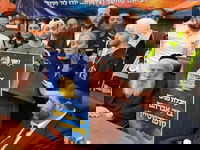 הביקור של שורד השבי בבני ברק