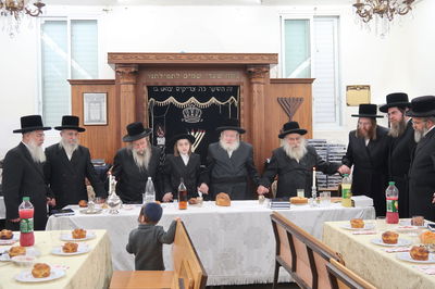 שמחת בר המצווה לנכד גאב"ד פרדס כץ 