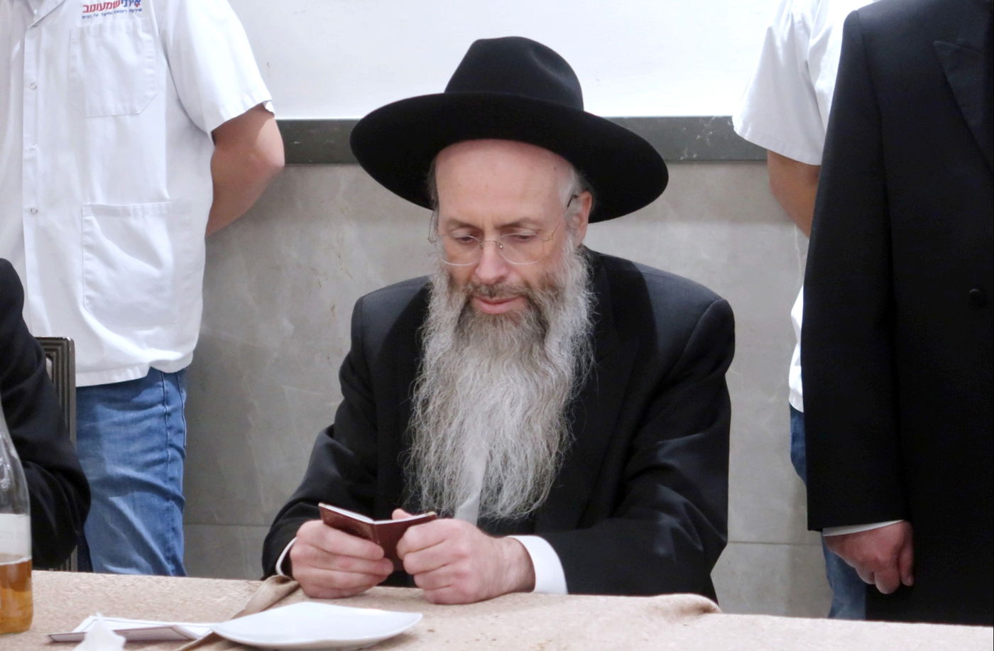 שמחת נישואי נכד הגאון רבי יהודה עדס