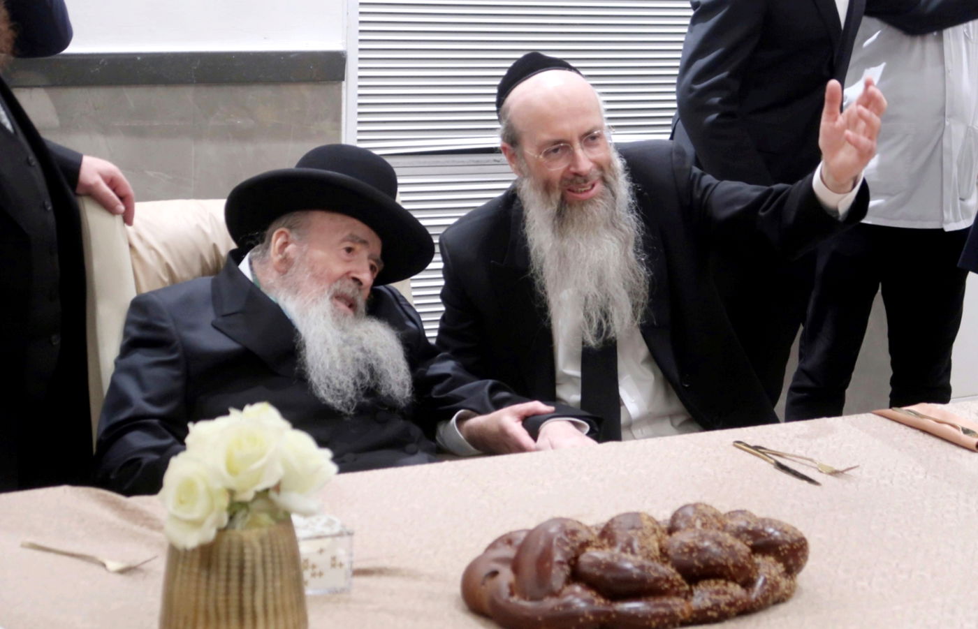 שמחת נישואי נכד הגאון רבי יהודה עדס