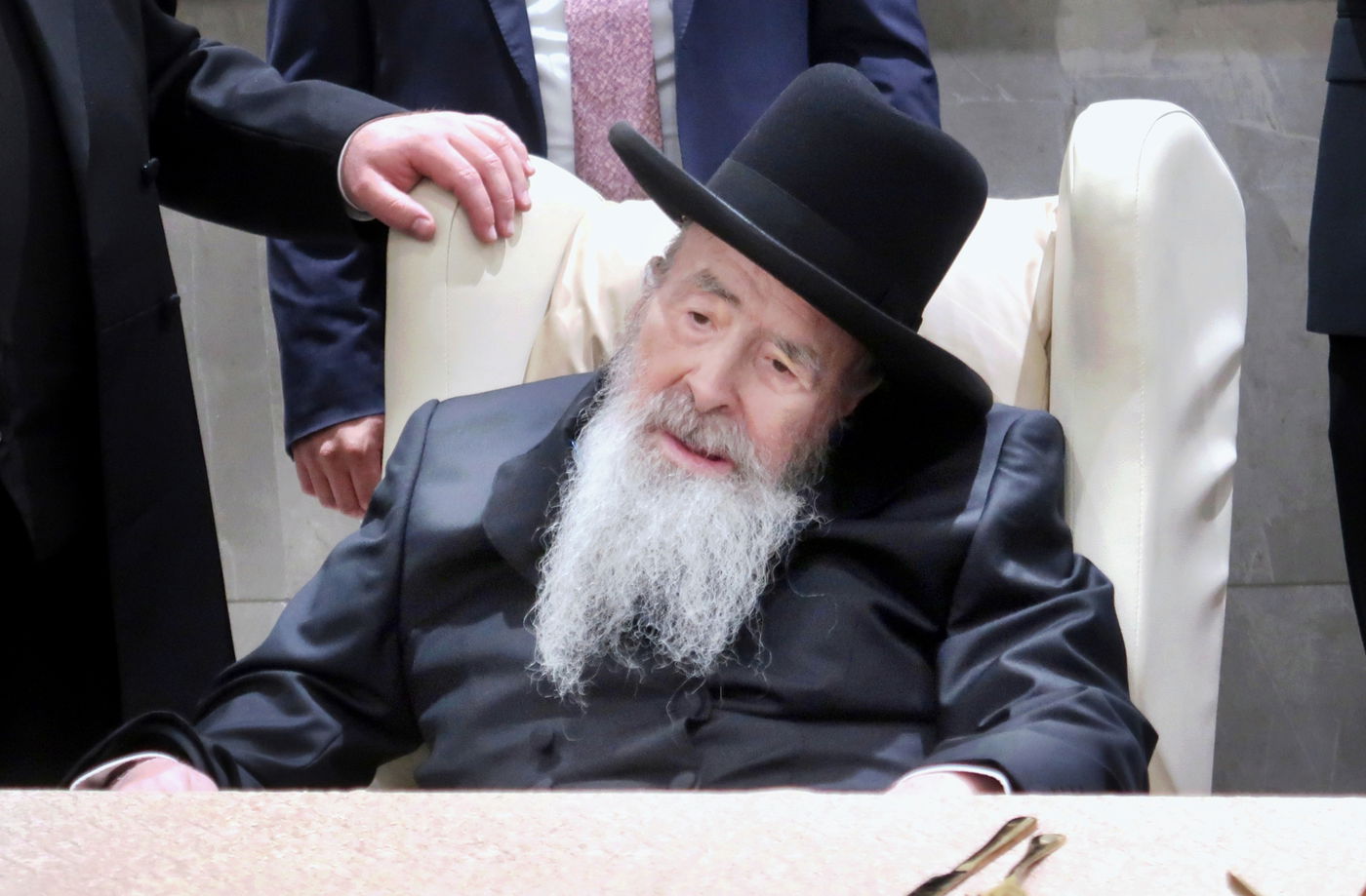 שמחת נישואי נכד הגאון רבי יהודה עדס