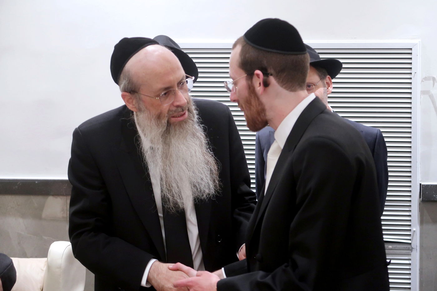 שמחת נישואי נכד הגאון רבי יהודה עדס