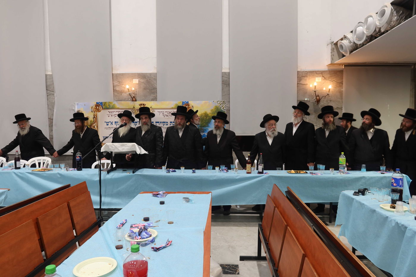 חנוכת מקווה טהרה בויז'ניץ אלעד