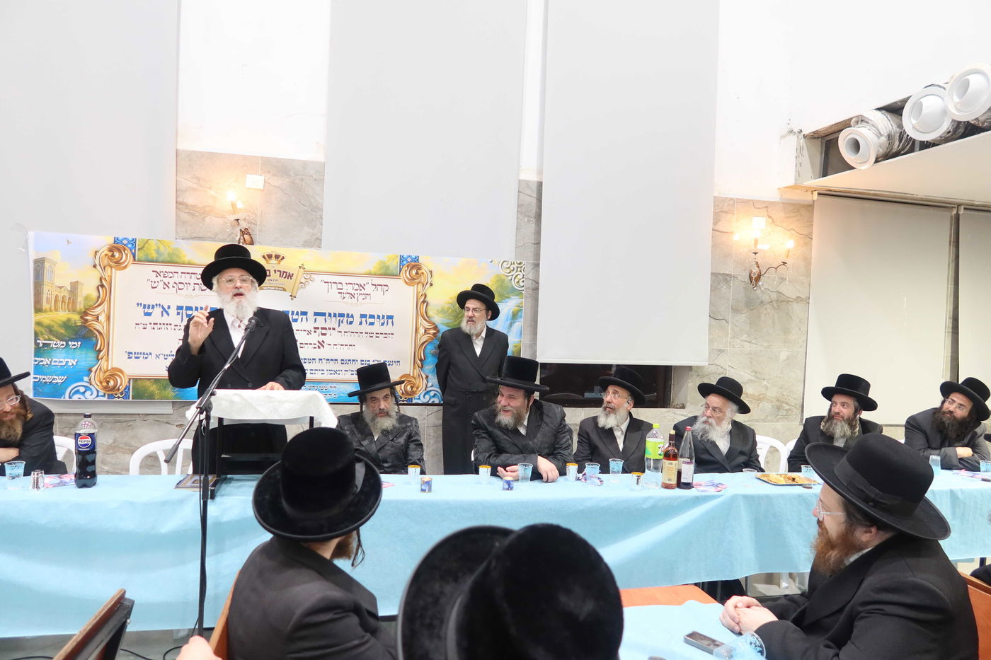 חנוכת מקווה טהרה בויז'ניץ אלעד