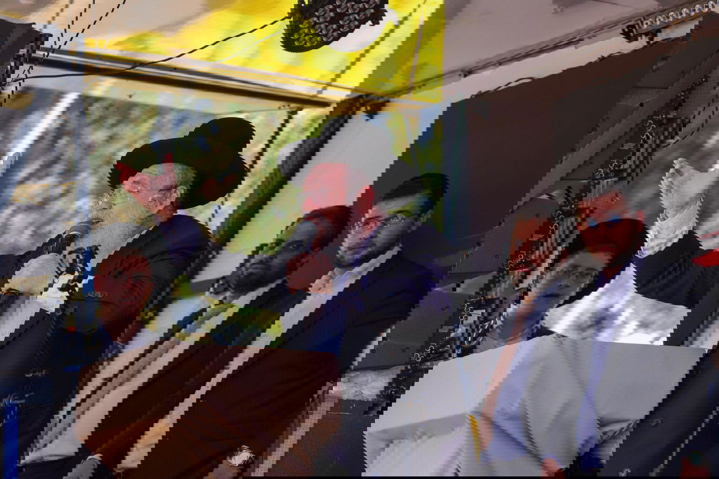 עצרת המחאה של ילדי 'עטרת שלמה' מול כלא 10