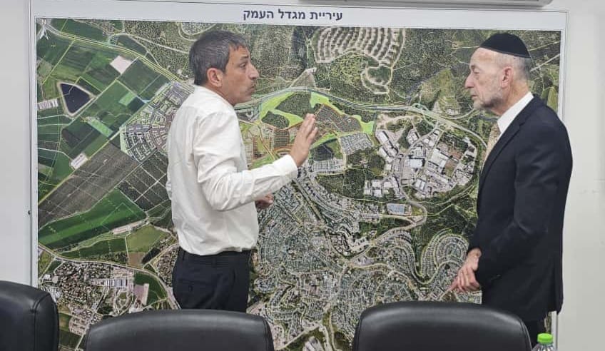 ח"כ אורי מקלב בסיור בצפון