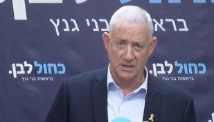 בני גנץ הוריד את הכובע: כך הוא נראה אחרי שעבר השתלת שיער