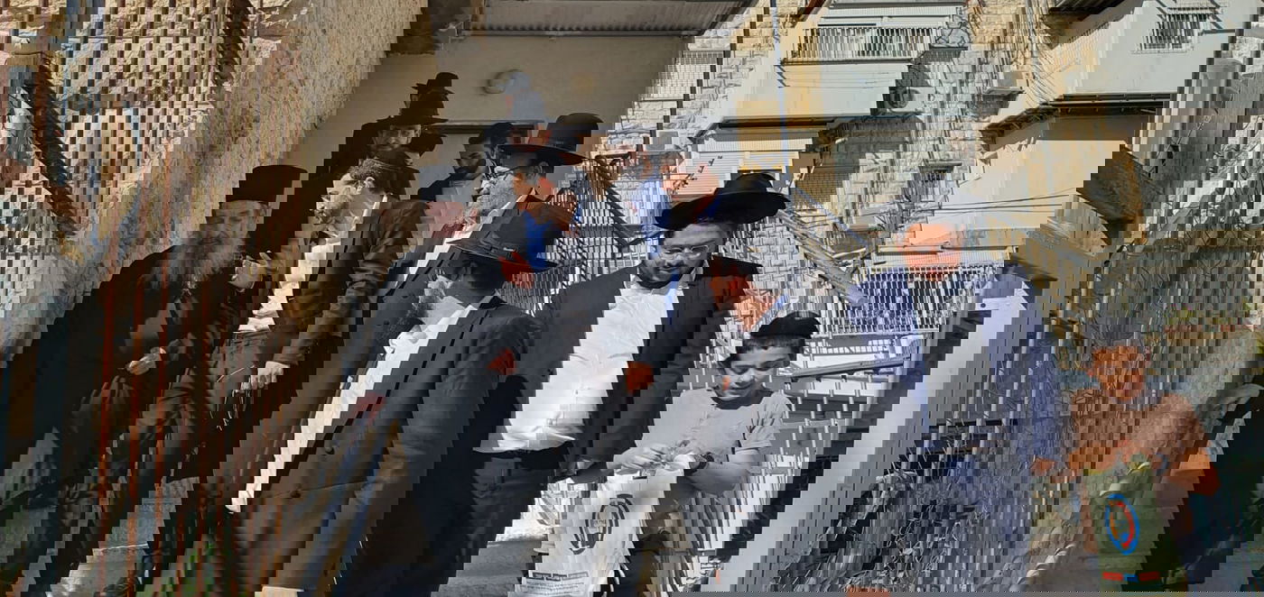 עצרת זיכרון בהיכל ישיבת מרן הגר"ע יוסף זיע"א