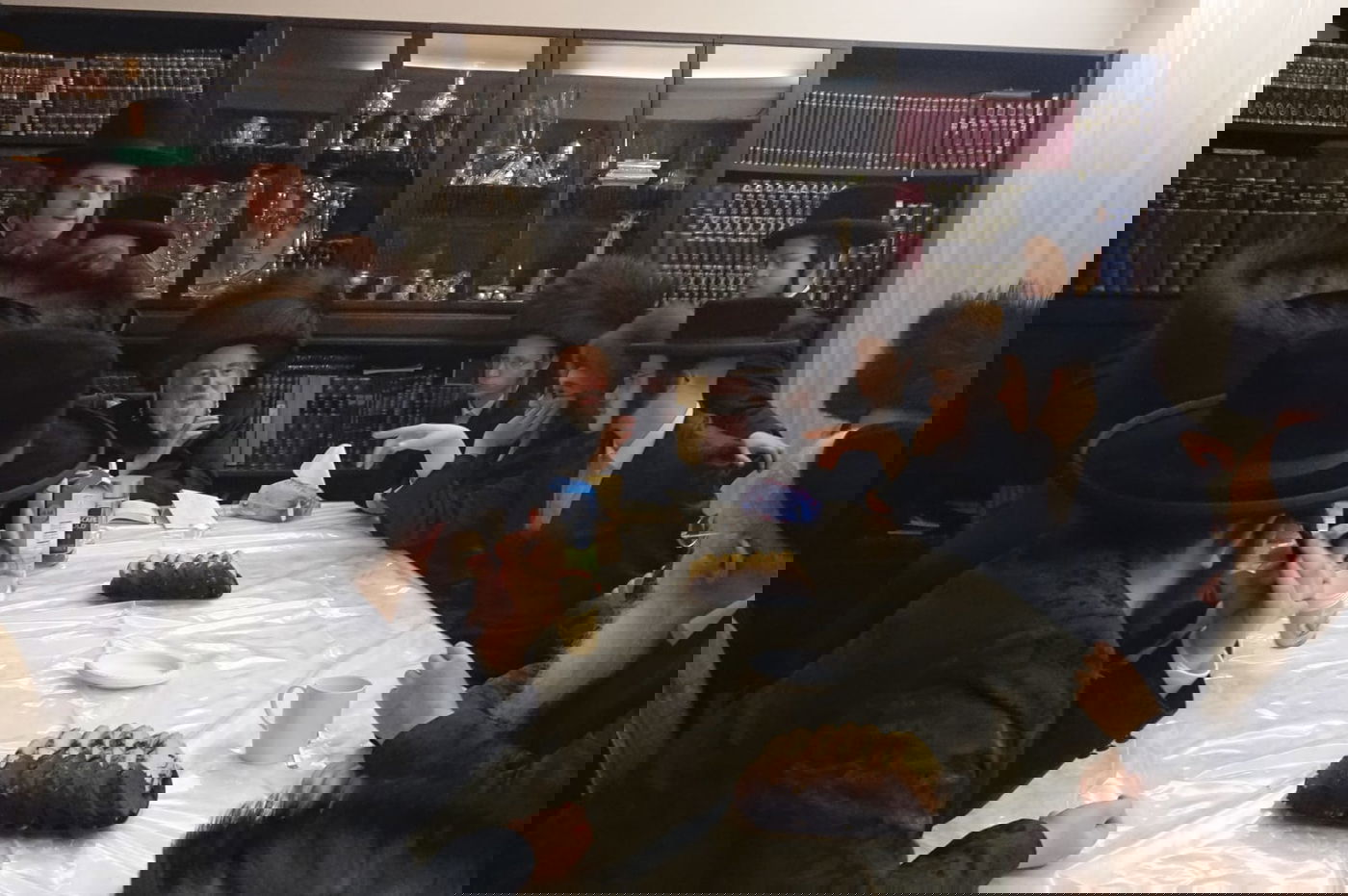 הגה"צ רבי יצחק משה ארלנגר בביקור באנטווערפן