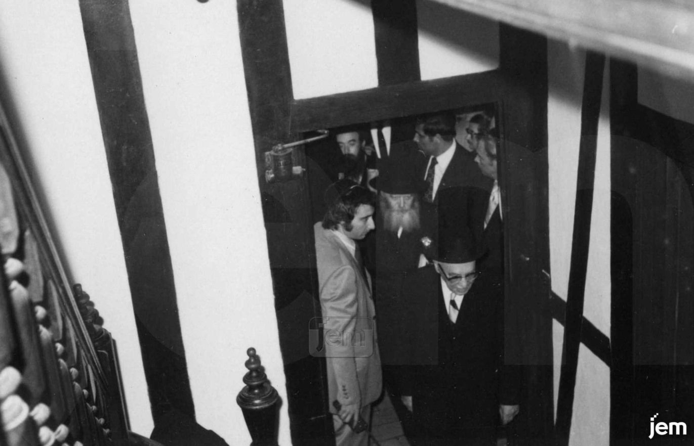 שז"ר בביקור ב-770