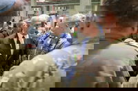 נתניהו בביקור במפקדה האמריקאית בקריית גת