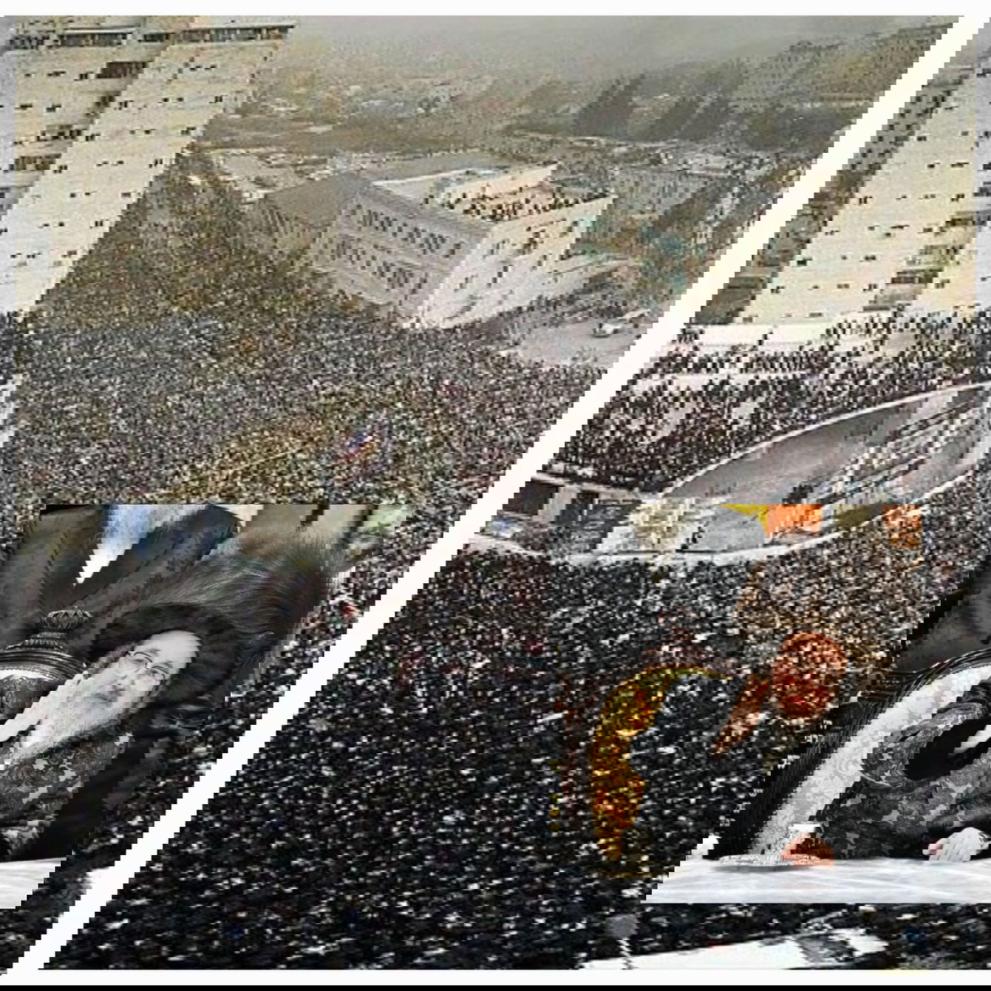 האדמו"ר מביאלה ב"ב, על רקע עצרת המיליון בשנת תשע"ד