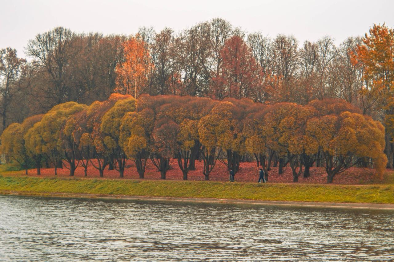 ה"סתיו הזהב" בפארק הרוסי הענק