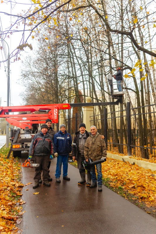 ה"סתיו הזהב" בפארק הרוסי הענק
