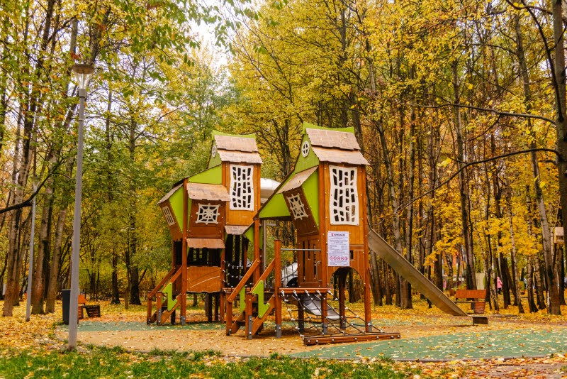 ה"סתיו הזהב" בפארק הרוסי הענק