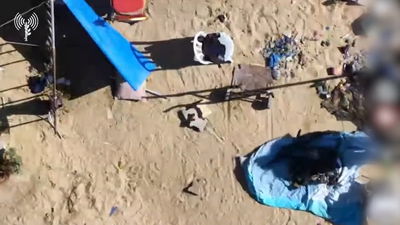 צה"ל מאשר: תקפנו ברצועה אמצעי לחימה שהיוו איום מיידי נגד הכוחות | תיעוד