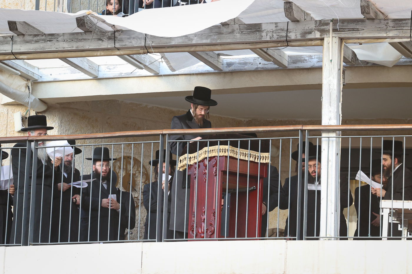 האדמו"ר מסאדיגורה בעצרת המיליון - ירושלים תשפ"ו