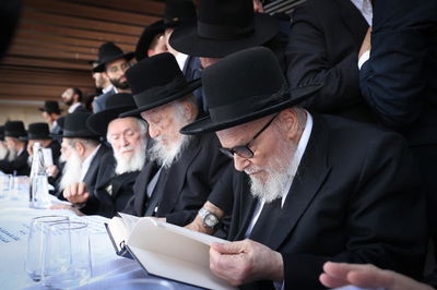 הגרמ"ה הירש, הגרב"ד פוברסקי והמועצת ב'עצרת המיליון'