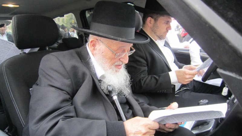 הגרמ"צ ברגמן בעצרת תשע"ד