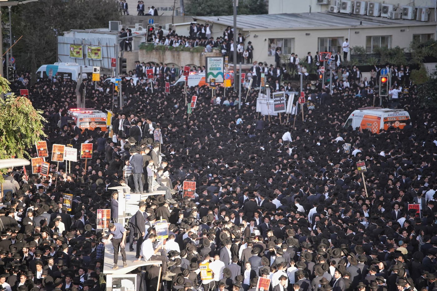 עצרת התפילה בשבוע שעבר