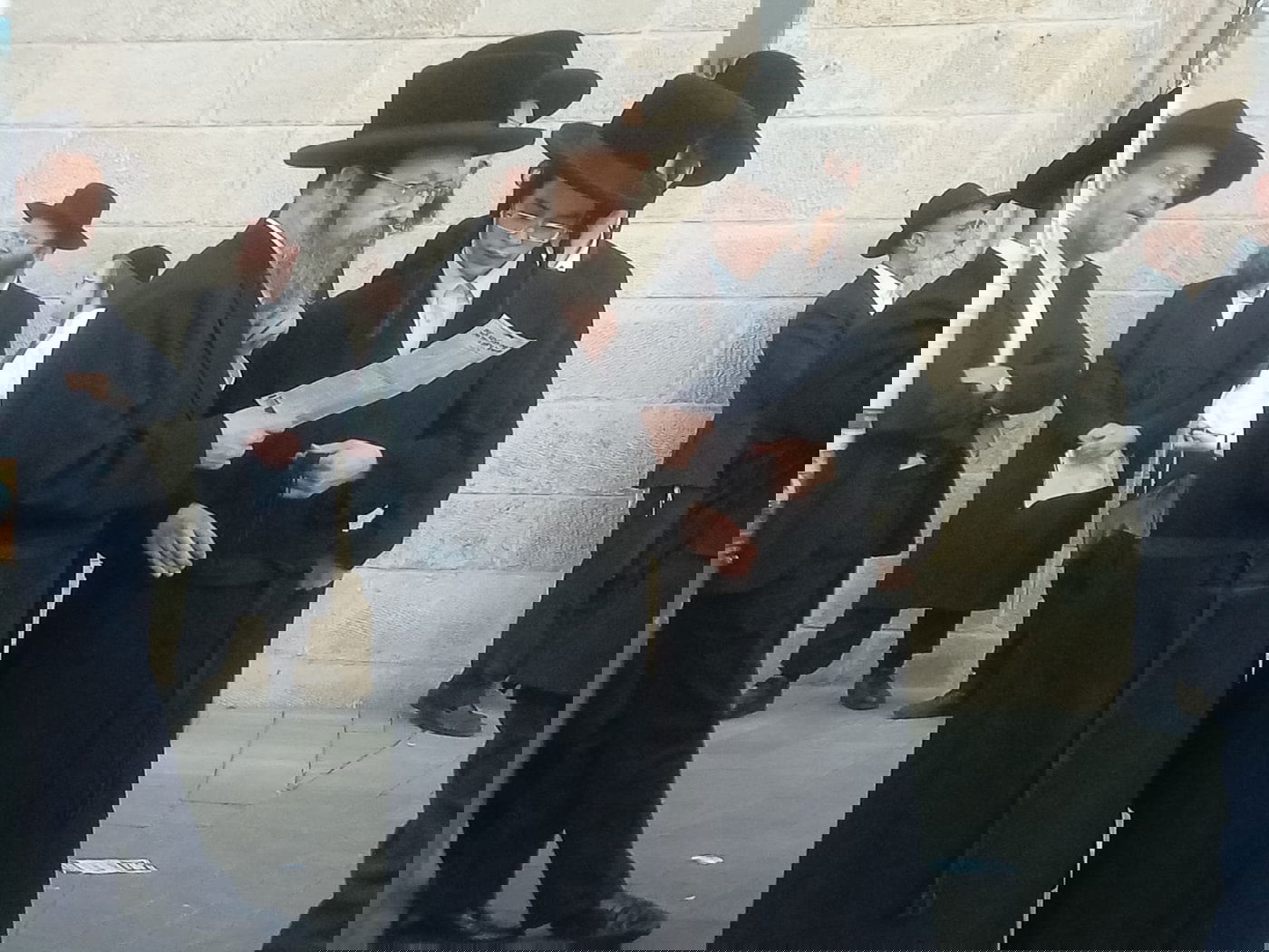 הגה"צ רבי שמואל דוד גולדמן, אב"ד זוועהיל בעצרת המיליון - תשפ"ו