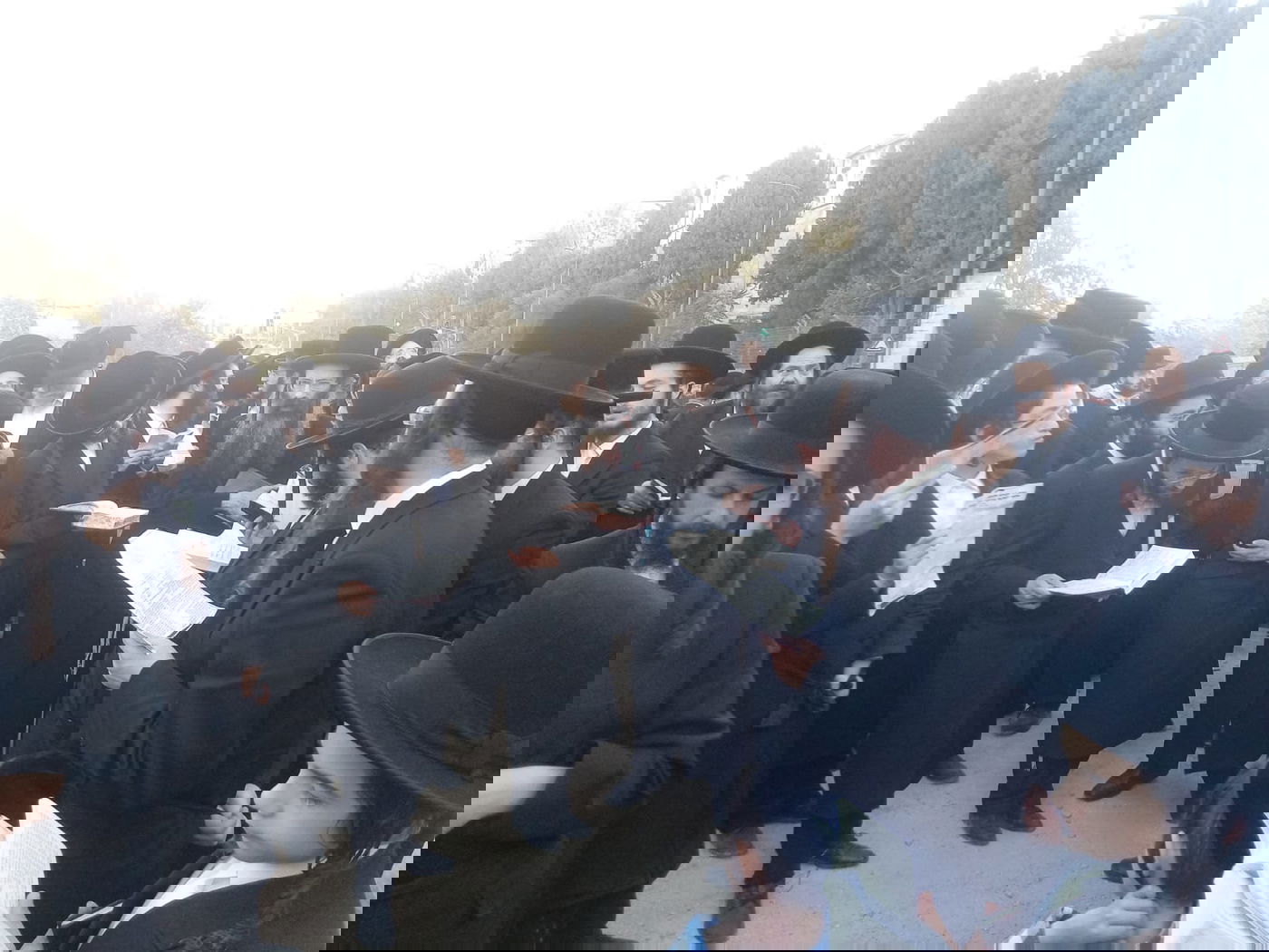 האדמו"ר מסטריקוב ירושלים בעצרת המיליון - תשפ"ו