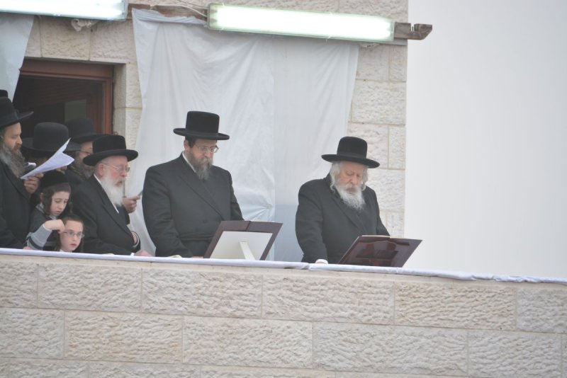 האדמו"רים מגור ובאיאן בעצרת תשע"ד