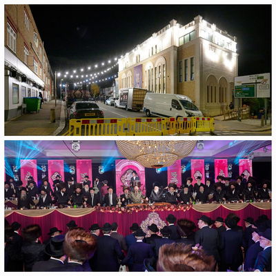 גולדרס גרין פינת רוז'ין | המעמד האדיר שאיחד את כל רבני אירופה