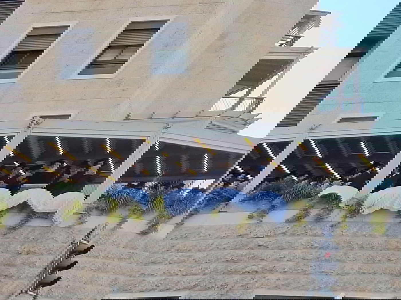 האדמו"ר מצאנז בעצרת המיליון