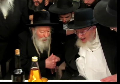 "אף אחד אינו בעל הבית" - המפגש המרגש בין האדמו"ר מגור לראש הישיבה | צפו